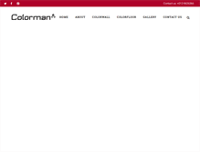 Tablet Screenshot of colorman.com.my